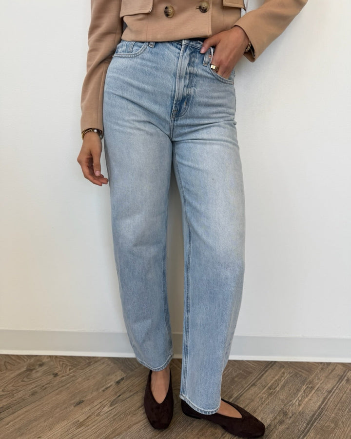 Pistola Wes High Rise Barrel Jeanbarrel jeans