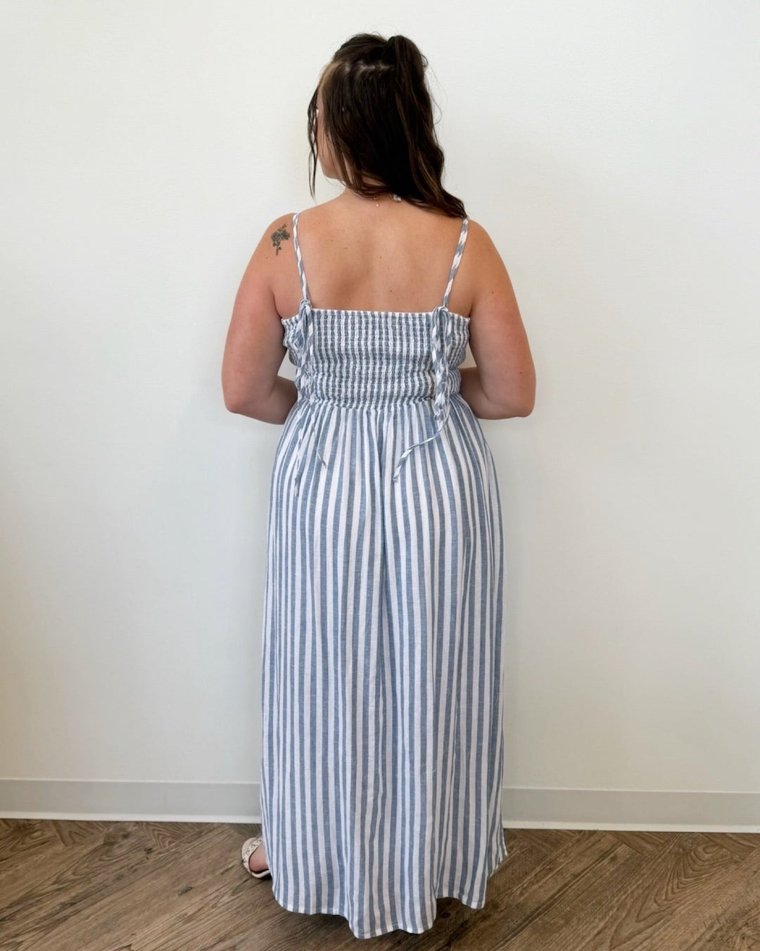 Porter Stripe Midi DressMidi Dress