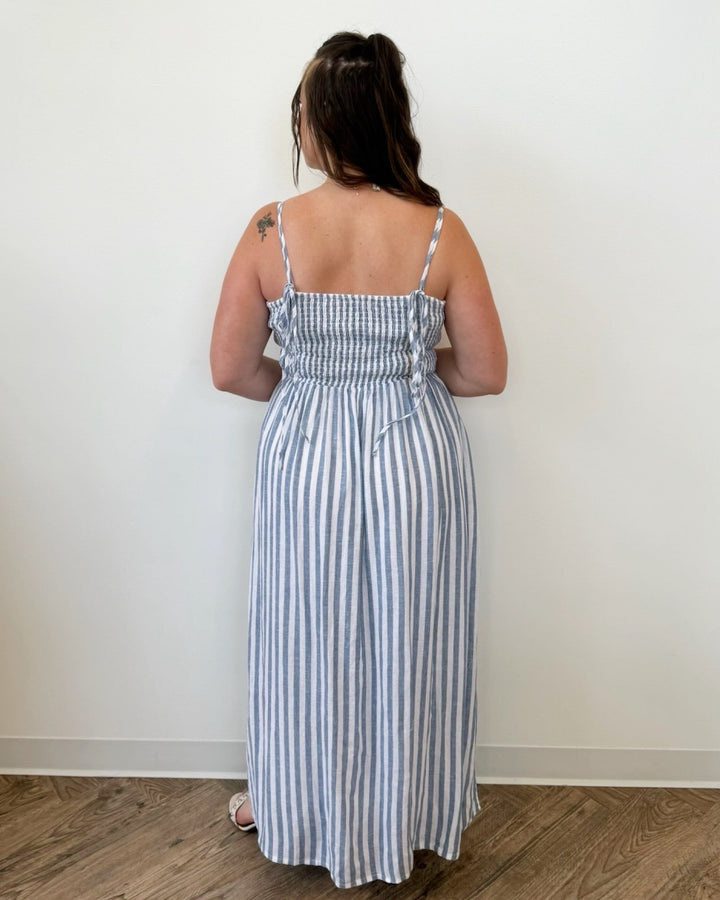 Porter Stripe Midi DressMidi Dress