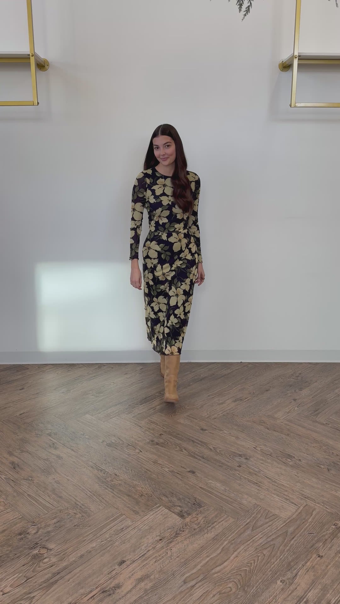 Z Supply Taysha Ren Floral Mesh Top