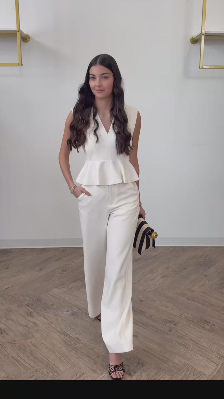 Bernez Wide Leg Trouser