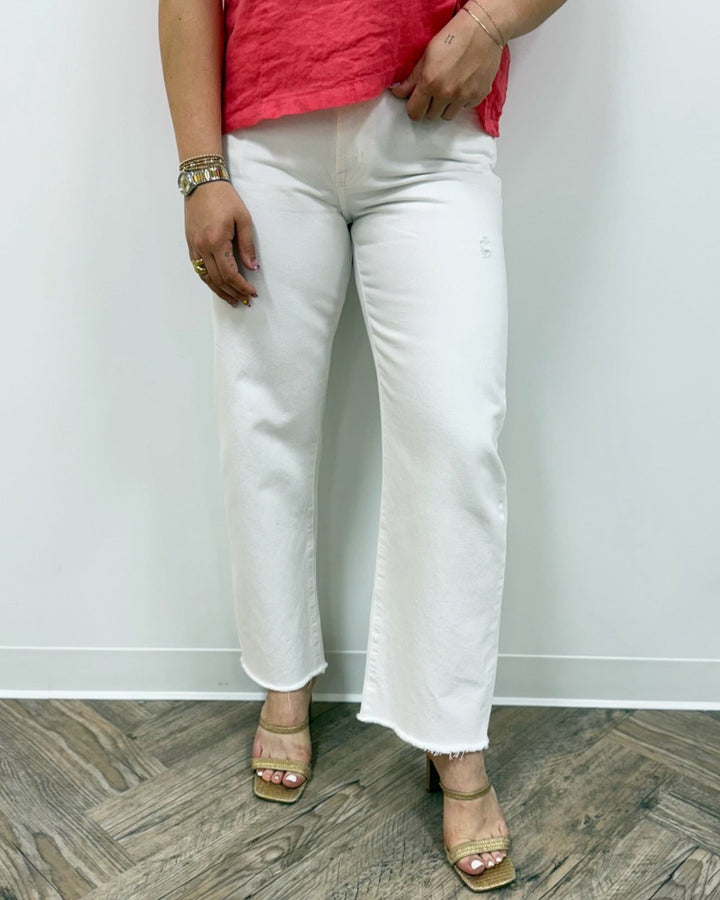 Princeton Mid Rise Straight Bowed Leg Denimdenim