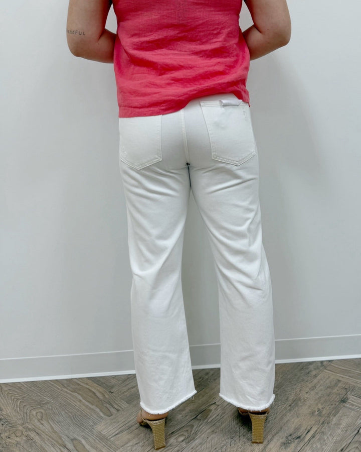 Princeton Mid Rise Straight Bowed Leg Denimdenim