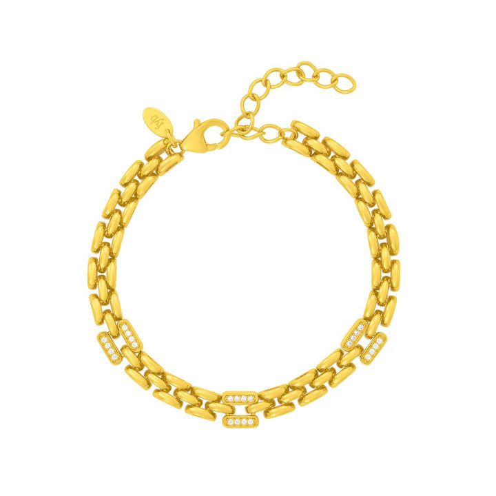 PRISCILLA BRACELET: GOLDPRISCILLAB - G