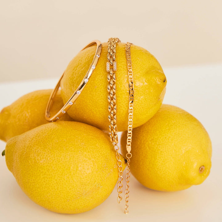PRISCILLA BRACELET: GOLDPRISCILLAB - G