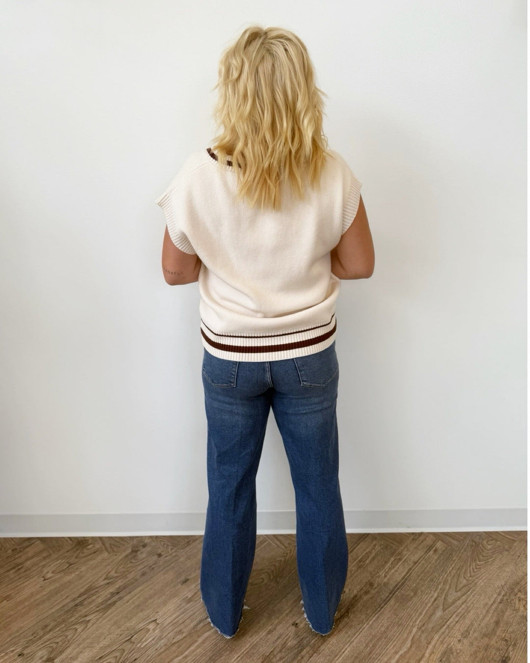 Puck Oversized Sweater vestsweater vest