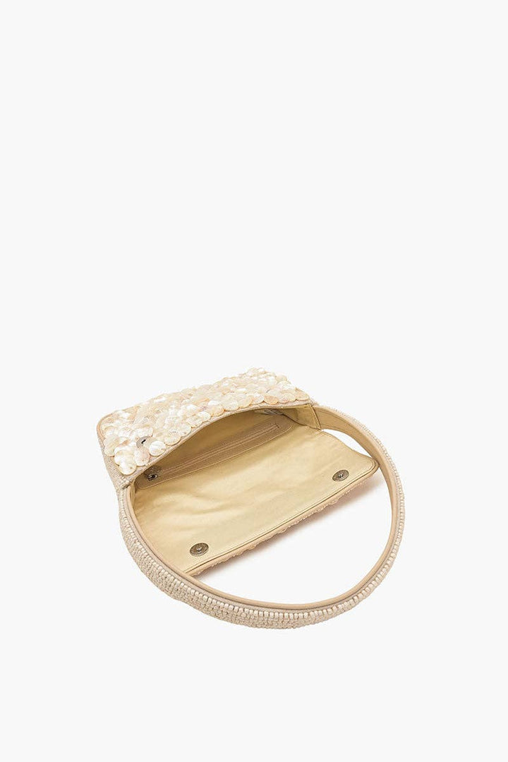 Rainbow Shell Beaded Shoulder BagAB25-1653