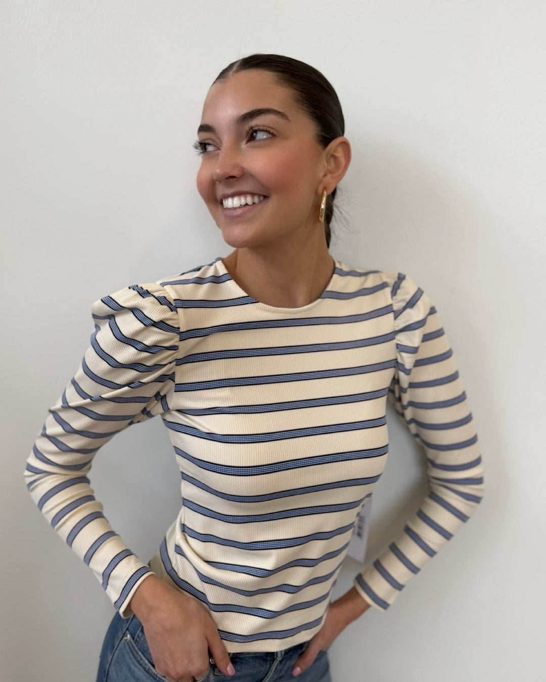 Ramona Long Sleeve Striped Toplong sleeve top