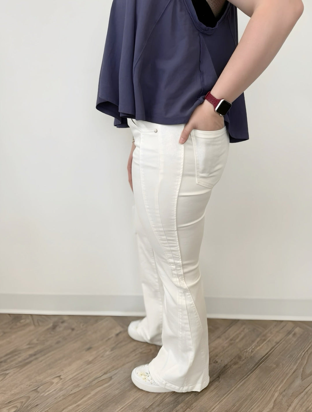 Rebecca Seamed FlareDenim Jeans