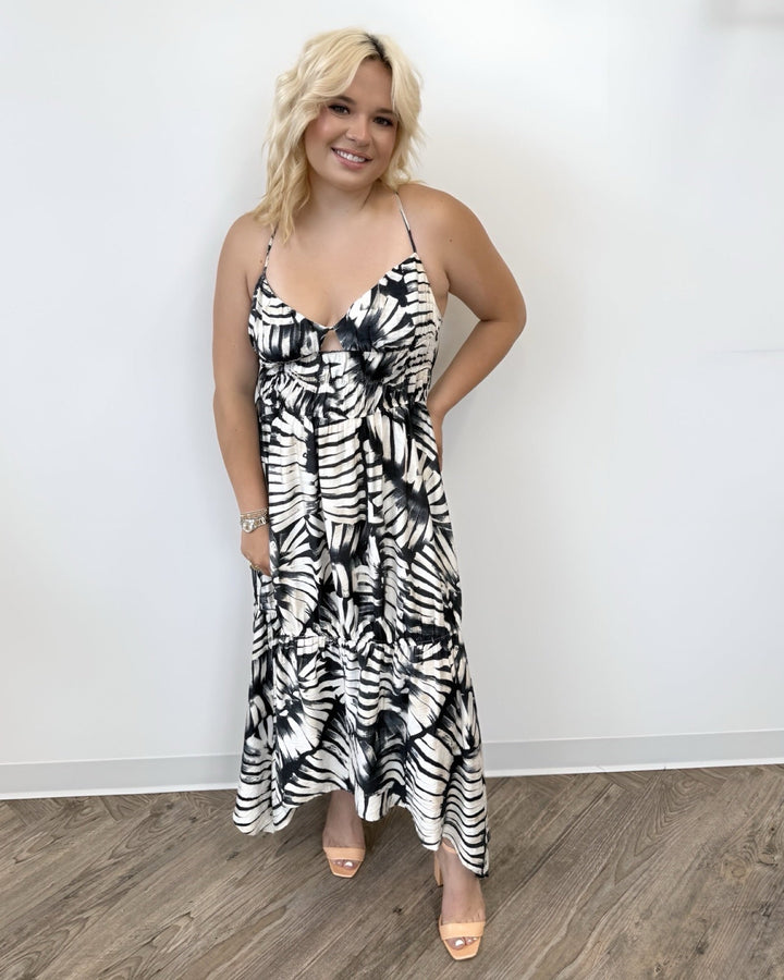 Regan Printed Midi DressDress