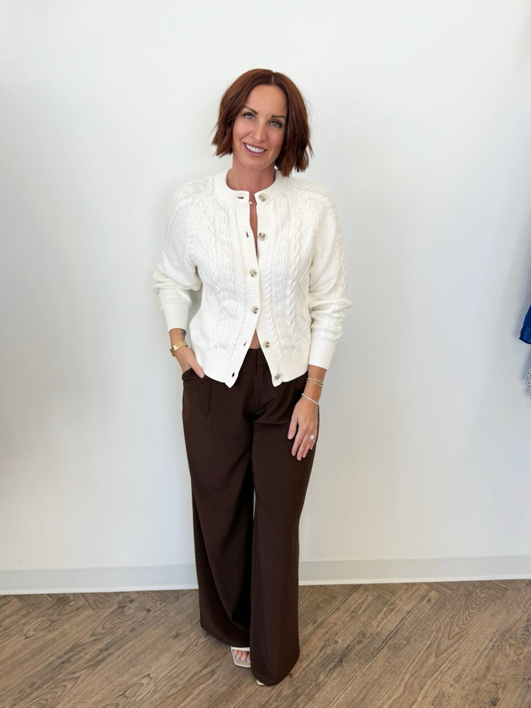 Regina High Rise Wide Leg Trousertrouser