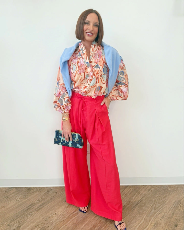 Rio High Rise Wide Leg Panttrouser