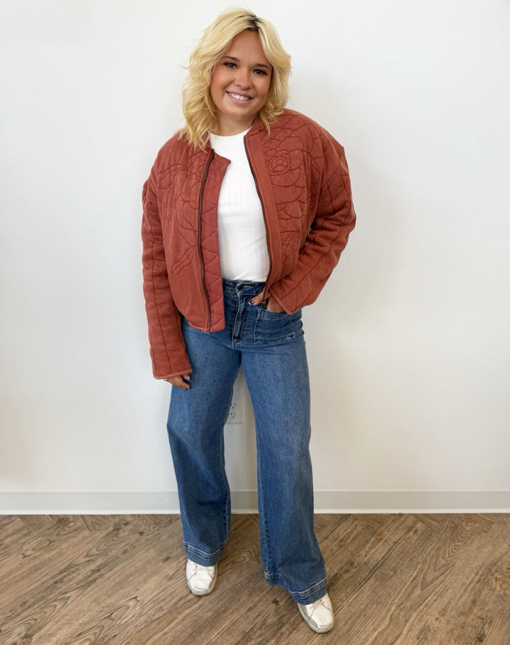 Rosetta Quilted JacketJacket