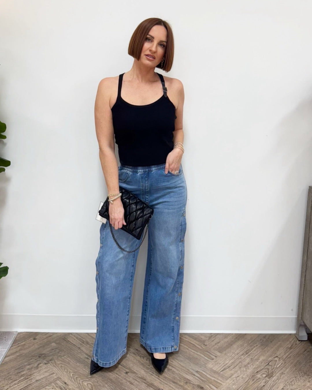 Sabrina Denim PantWIDE LEG DENIM PANT