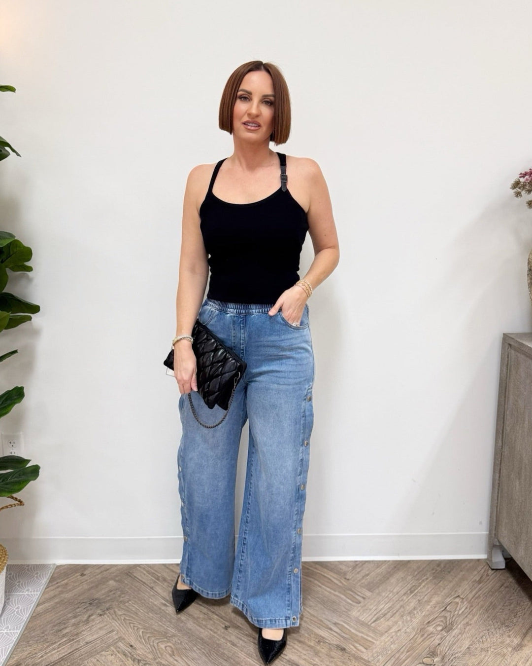 Sabrina Denim PantWIDE LEG DENIM PANT