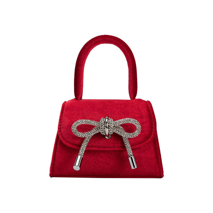 Sabrina Mini Top Handle BagHand BagDE9804RD - 1