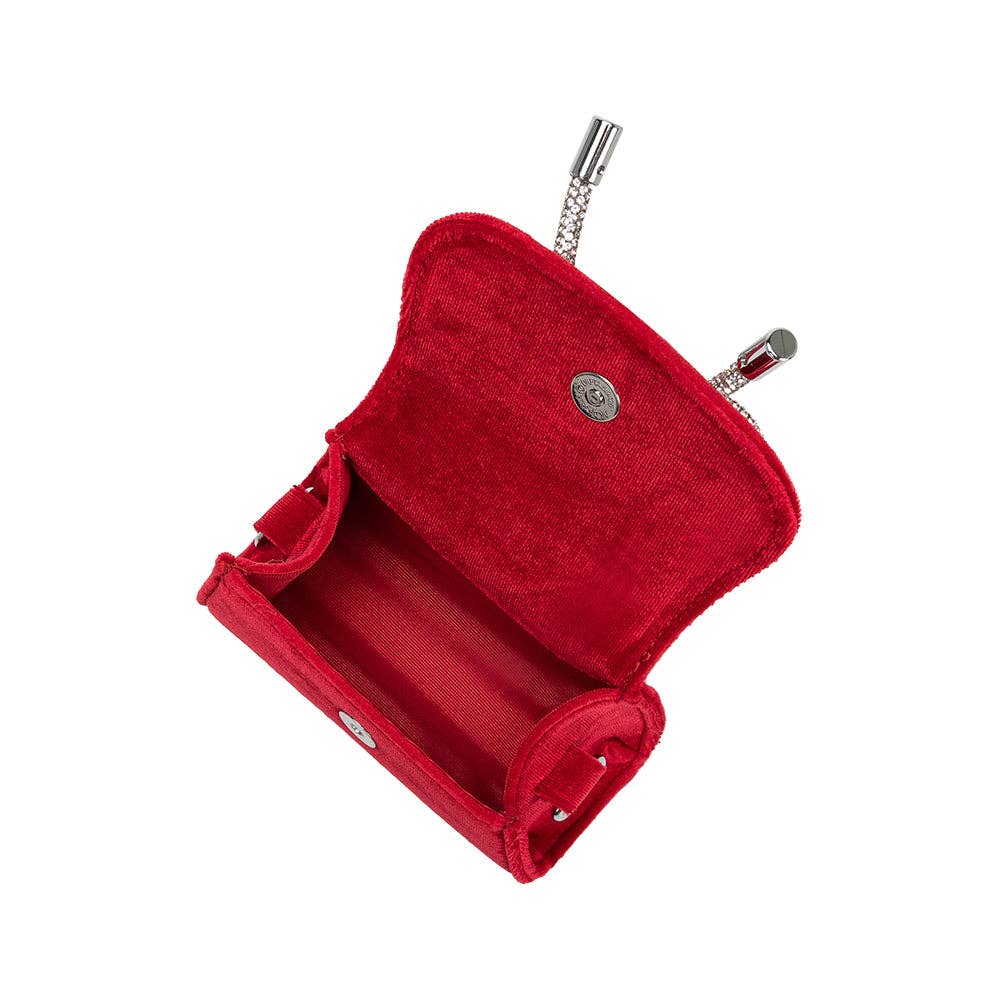 Sabrina Mini Top Handle BagHand BagDE9804RD - 1