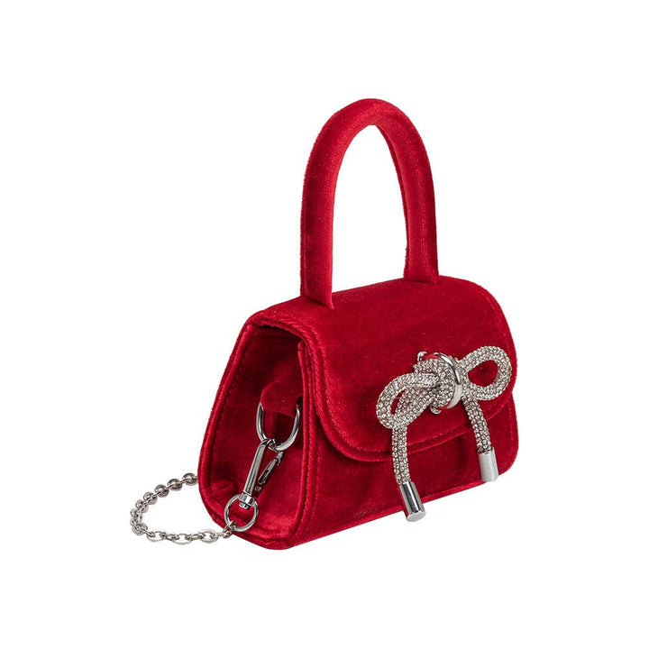 Sabrina Mini Top Handle BagHand BagDE9804RD - 1
