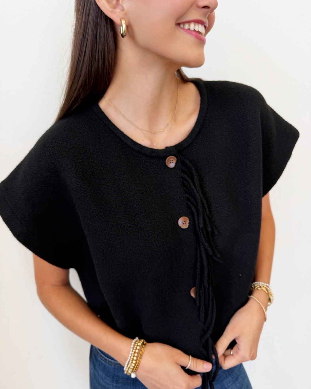 Sachi Vestsleeveless knit