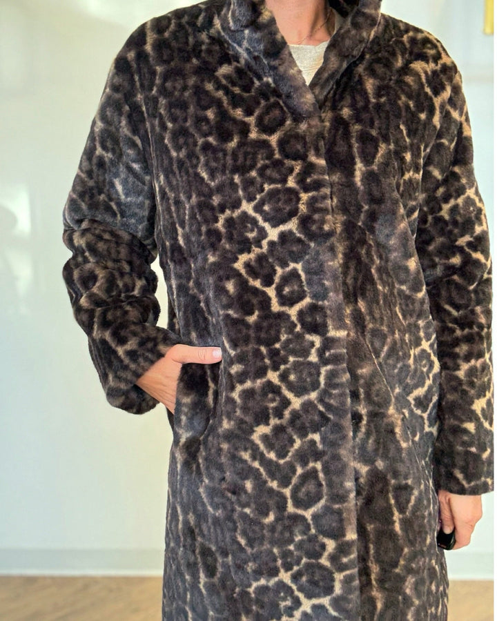 Sadira Faux Furfaux fur coat
