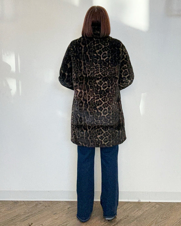 Sadira Faux Furfaux fur coat