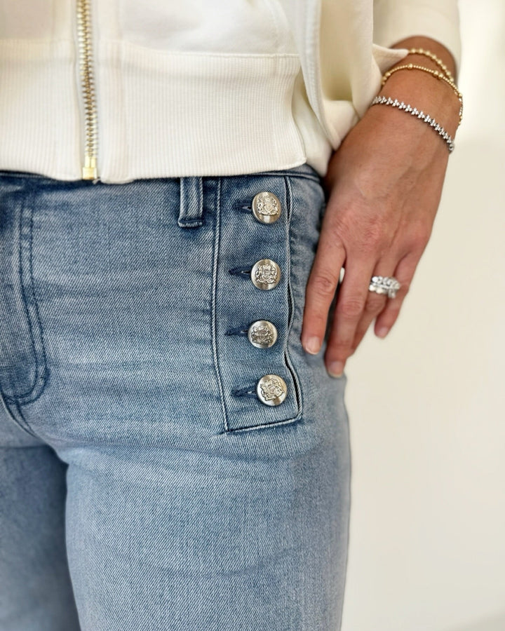 Sailor Mid Rise Wide Leg Jeanswide leg jeans