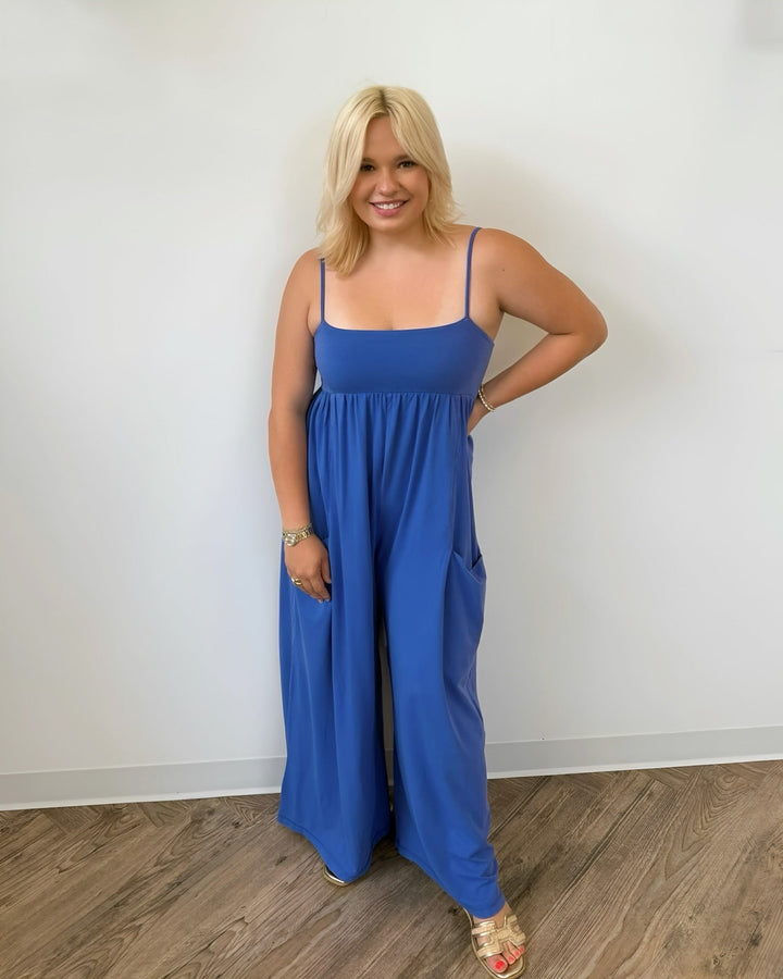 Sailor Wide Leg JumpsuitJumpsuit