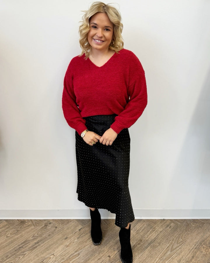 Samson Soft Knit V Neck SweaterKNIT SWEATER