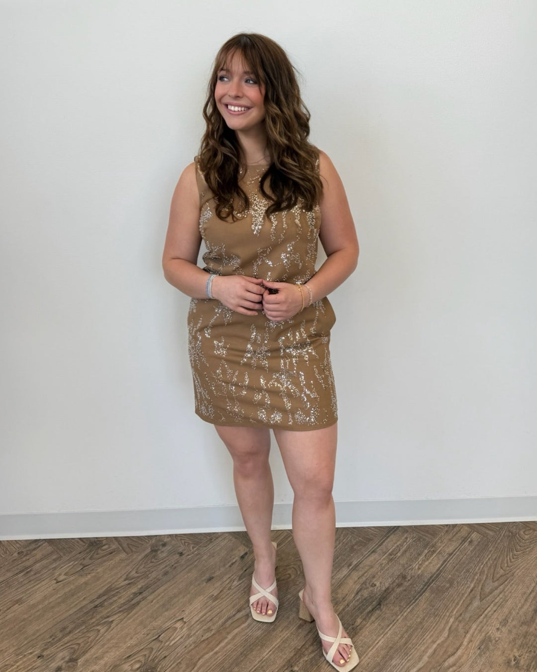 Sanctuary Better Place Embellished Dressmini dress