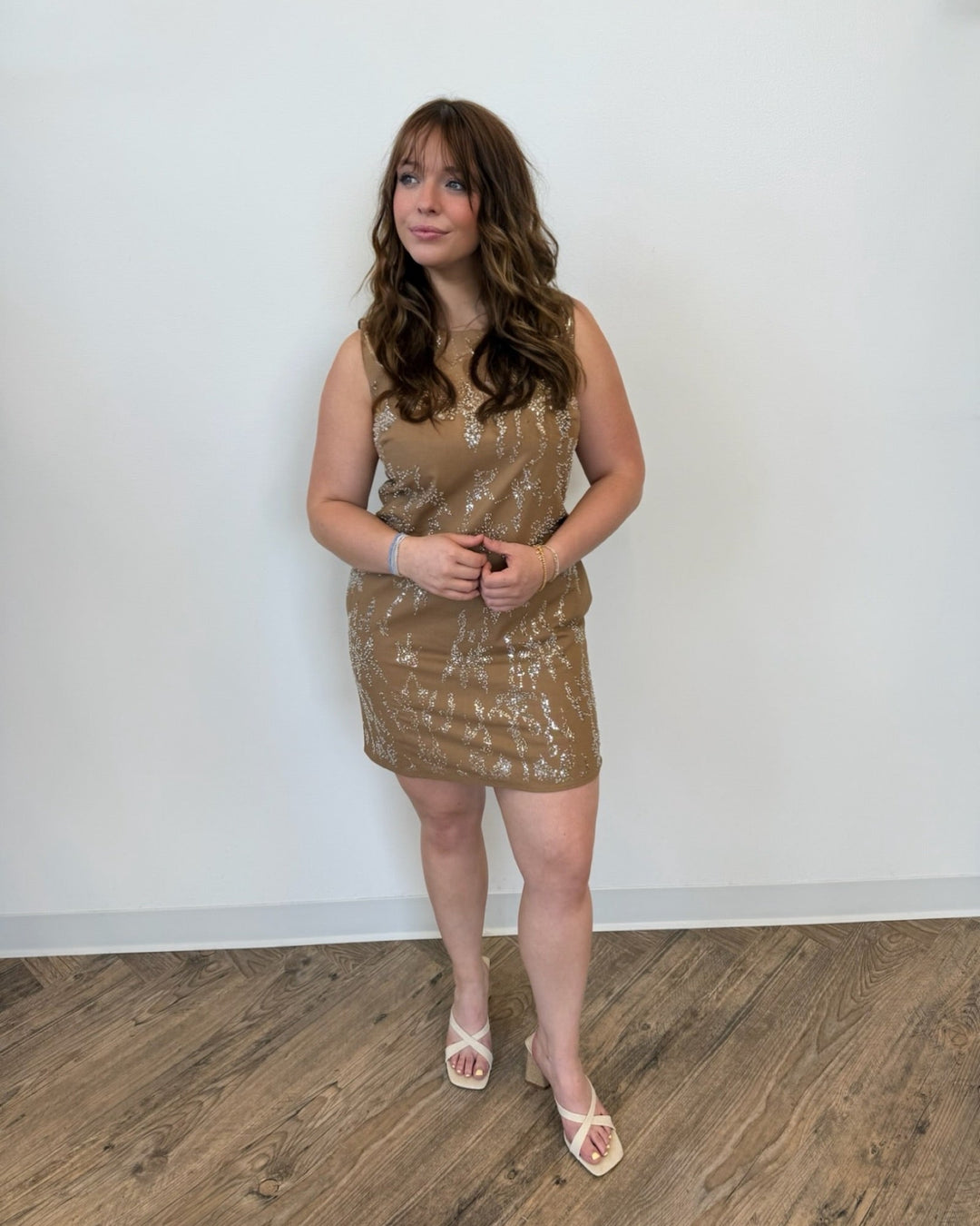 Sanctuary Better Place Embellished Dressmini dress