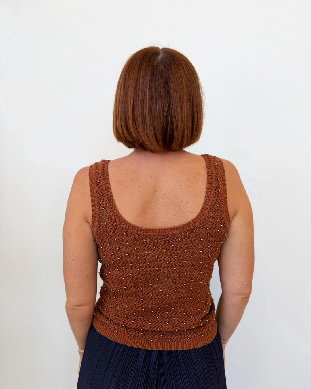 Sanctuary Dune Studded Tanksleeveless knit