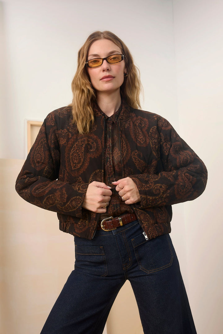 Sanctuary Empress Quilted Bomberbomber jacket