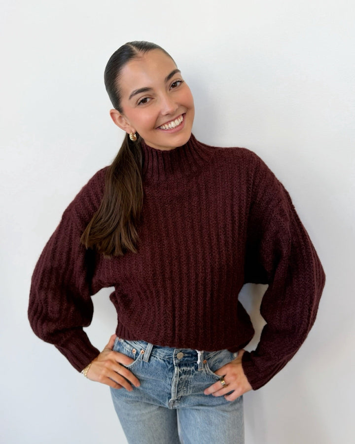 Sanctuary Kacey Ribbed Sweaterlong sleeve knit