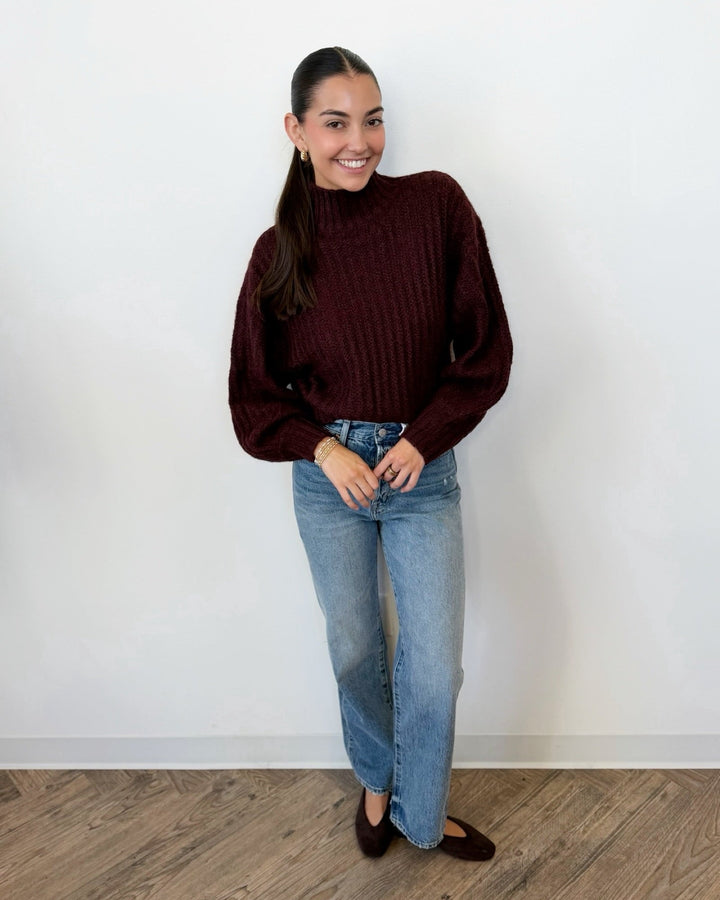 Sanctuary Kacey Ribbed Sweaterlong sleeve knit