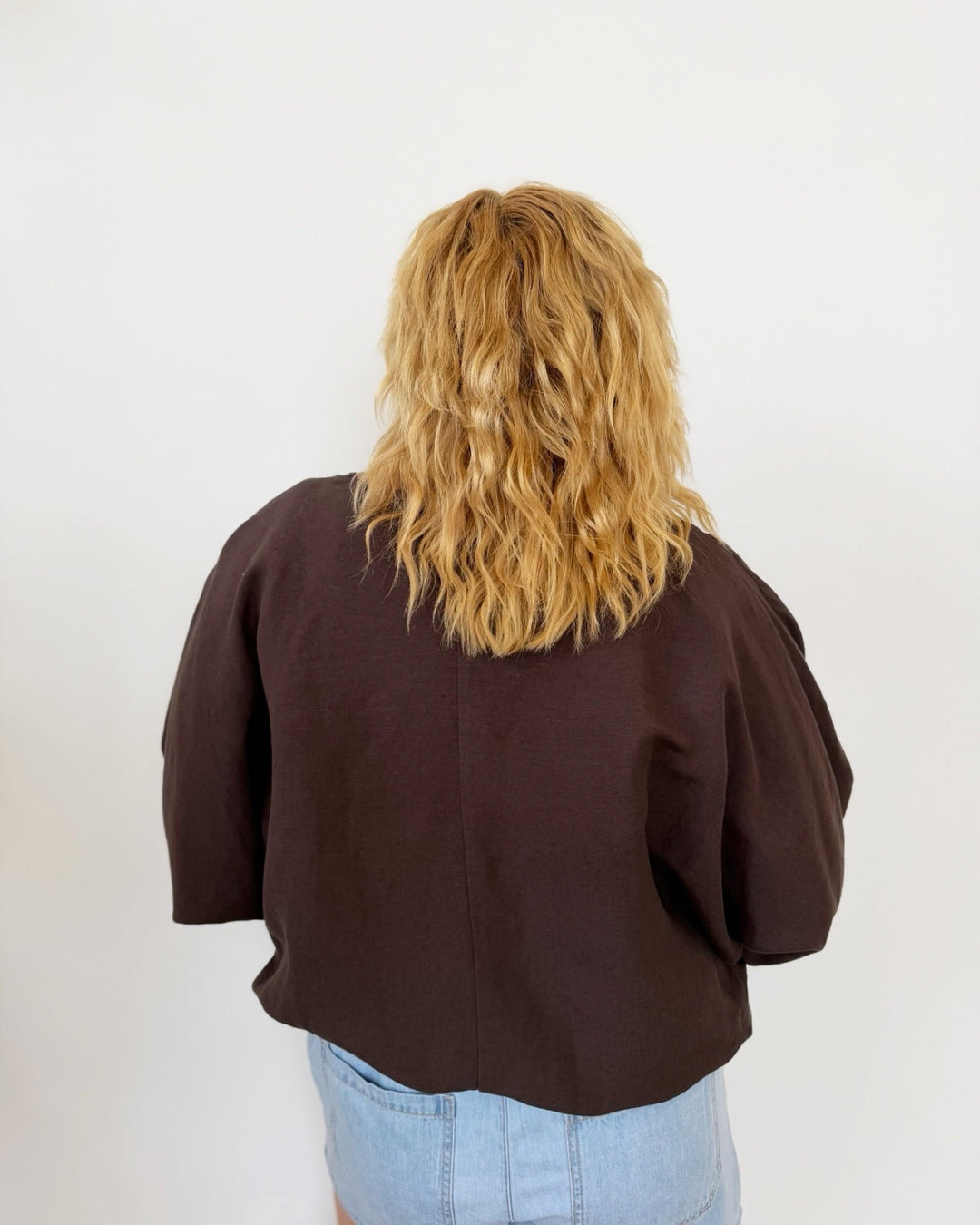 Sanctuary Linen Bubble Jacketjacket