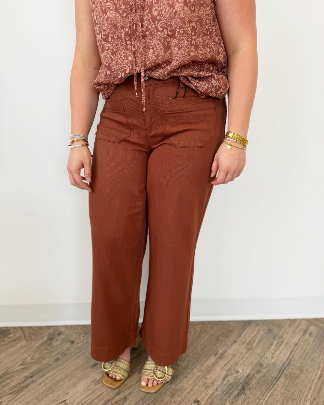 Sanctuary Soft Marine Wide Leg Crop Jeanscropped denim