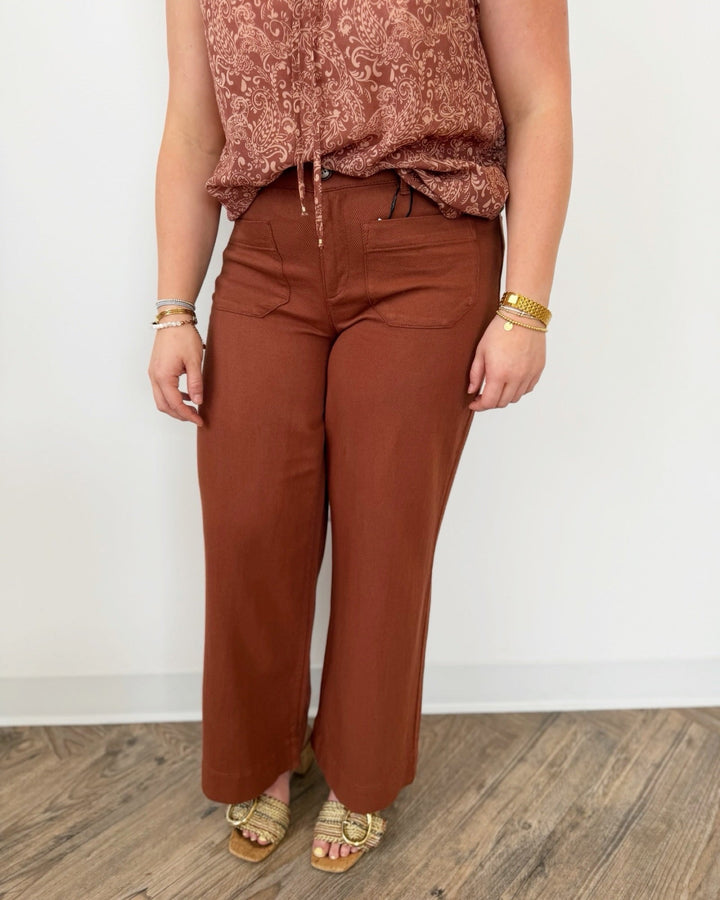 Sanctuary Soft Marine Wide Leg Crop Jeanscropped denim