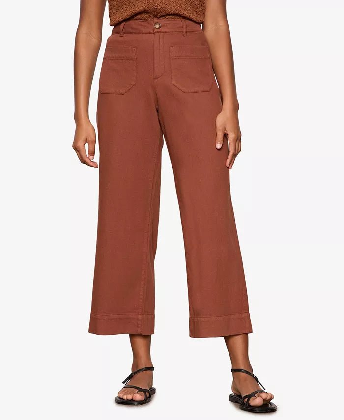 Sanctuary Soft Marine Wide Leg Crop Jeanscropped denim