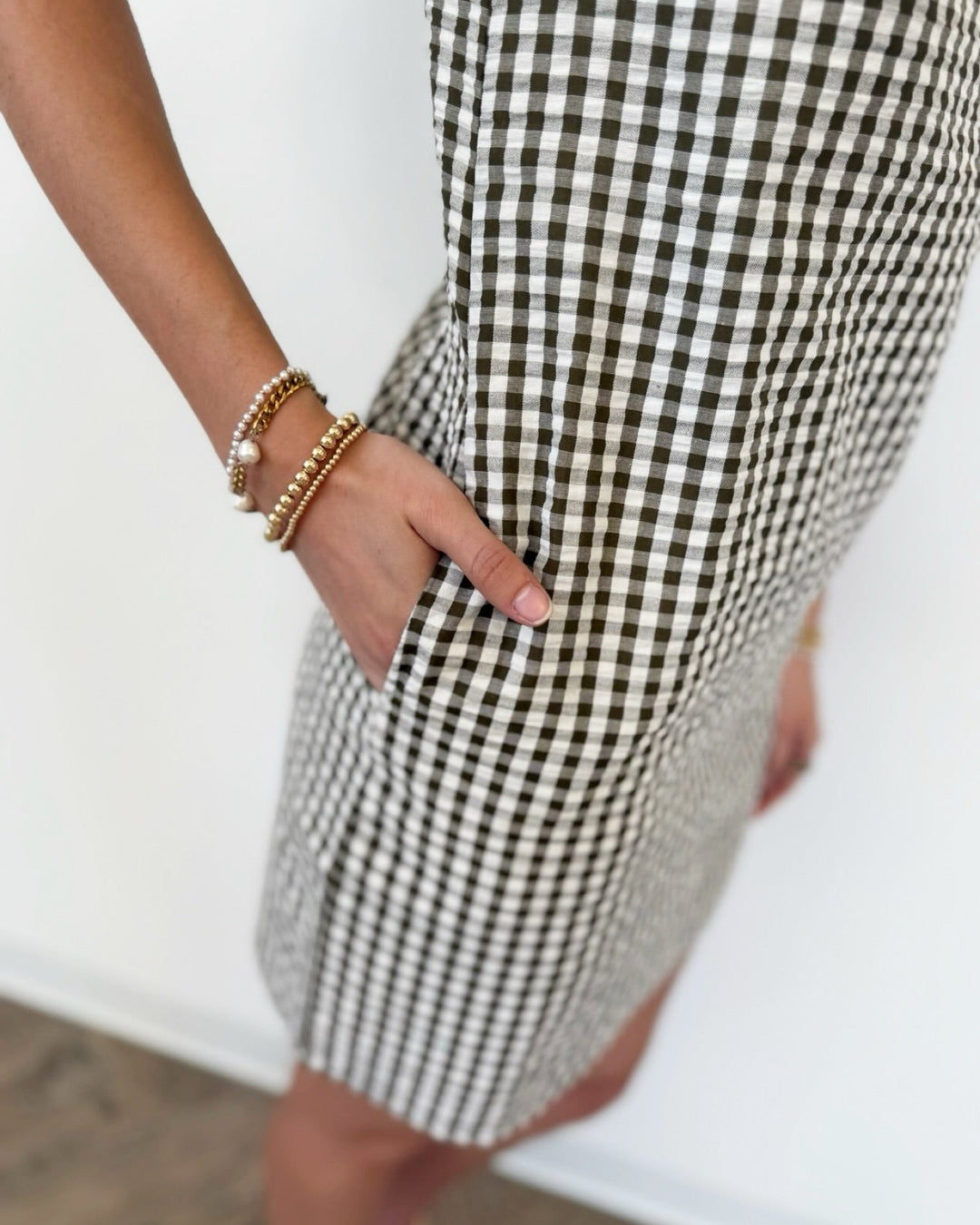 Sanctuary Way To Be Gingham Shift Dressmini dress