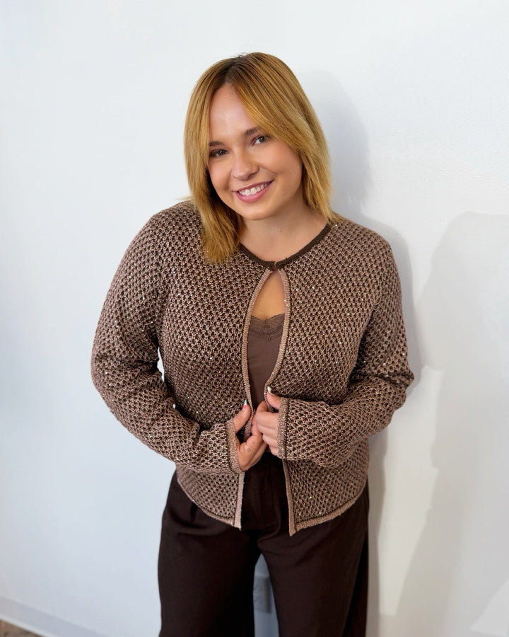 Sang Knit Cardiganlong sleeve knit