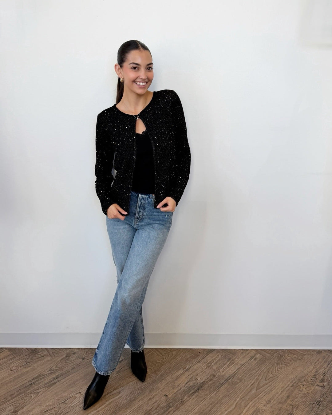 Sang Knit Cardiganlong sleeve knit