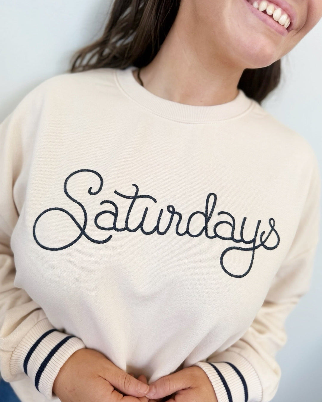 "Saturday" Graphic SweatshirtSweatshirt