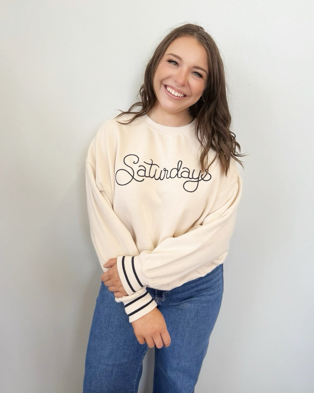 "Saturday" Graphic SweatshirtSweatshirt