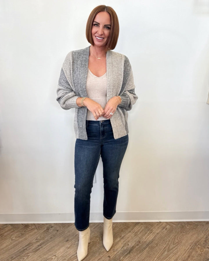 Scottie Colorblock Knit CardiganCardigan