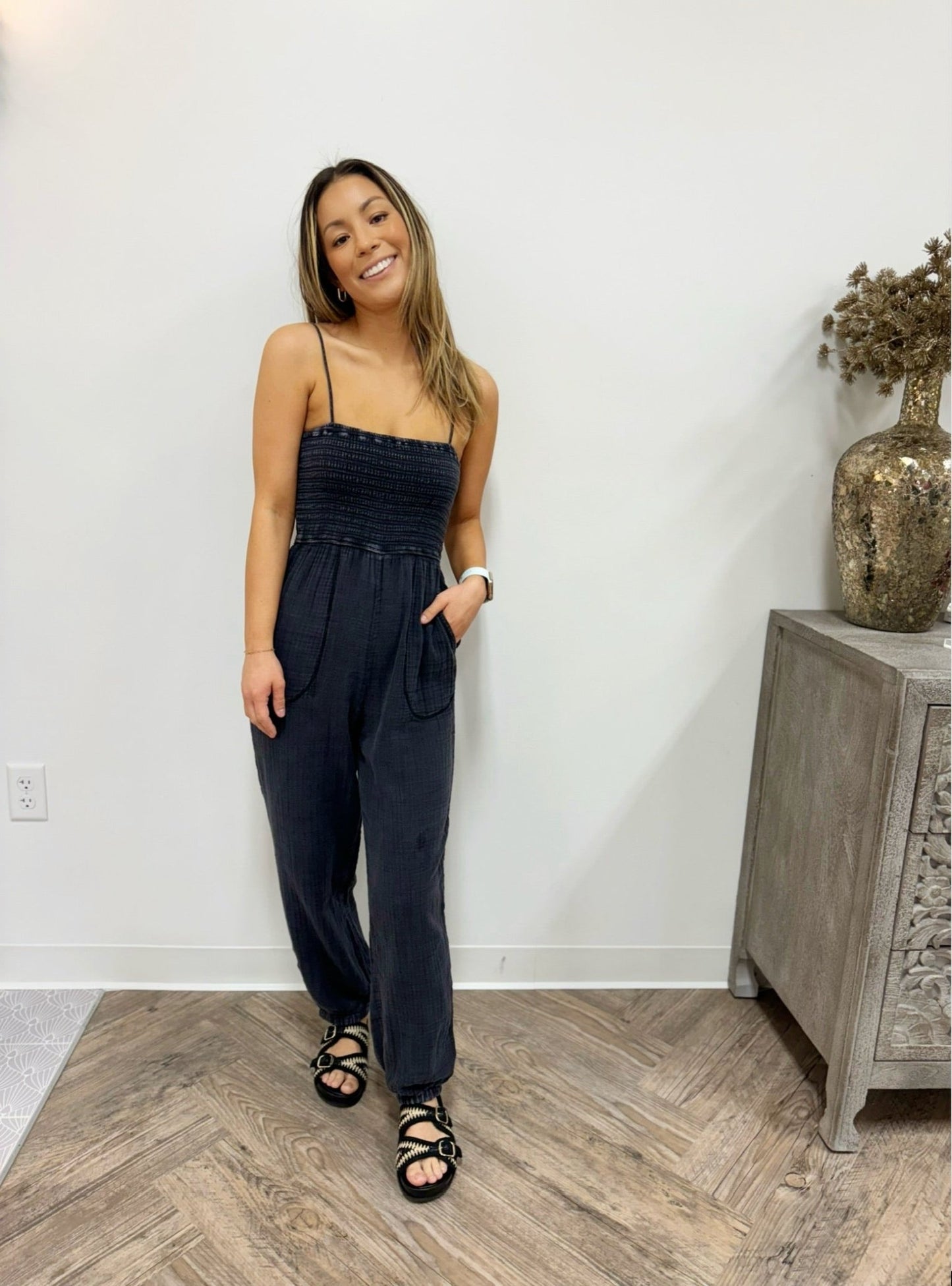 Selah Gauze Jumpsuitjumpsuit