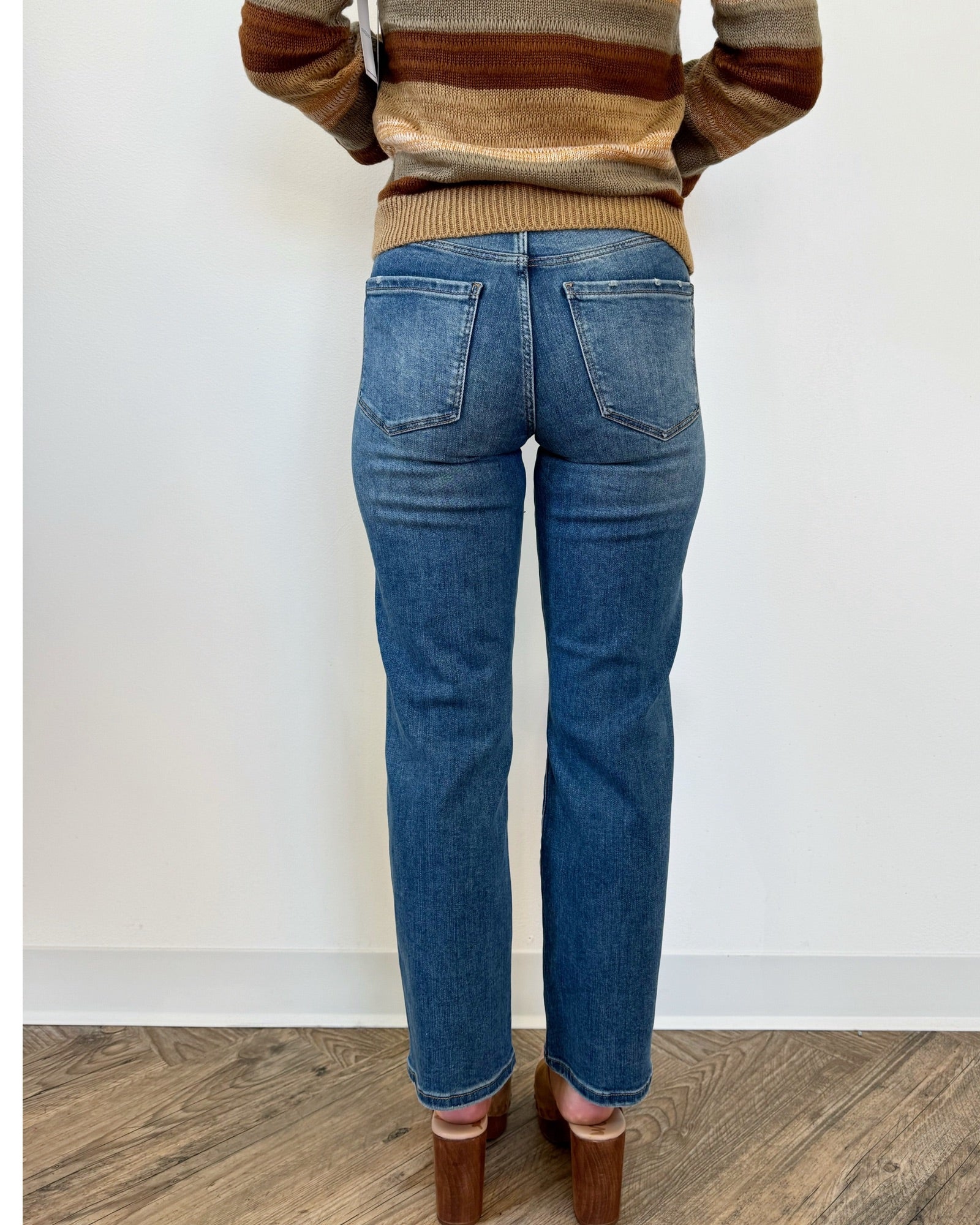 Selma Straight Leg Crop Denimdenim