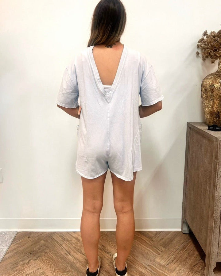 Serena Short Sleeve RomperRomper