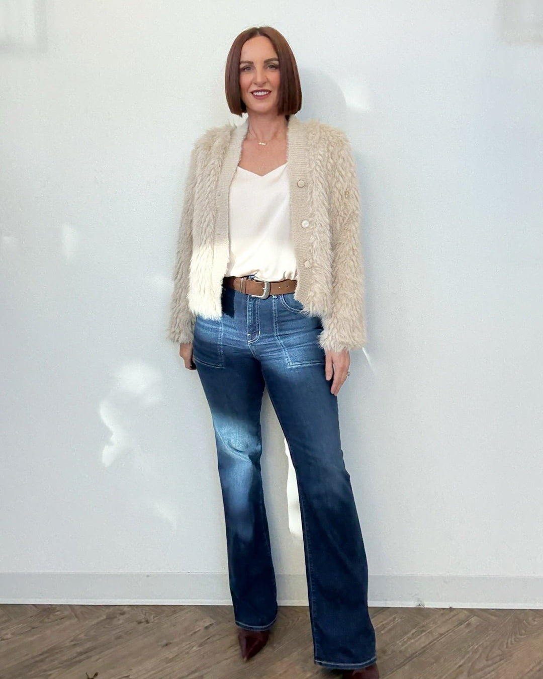 Shepard Cropped Fur CoatJacket