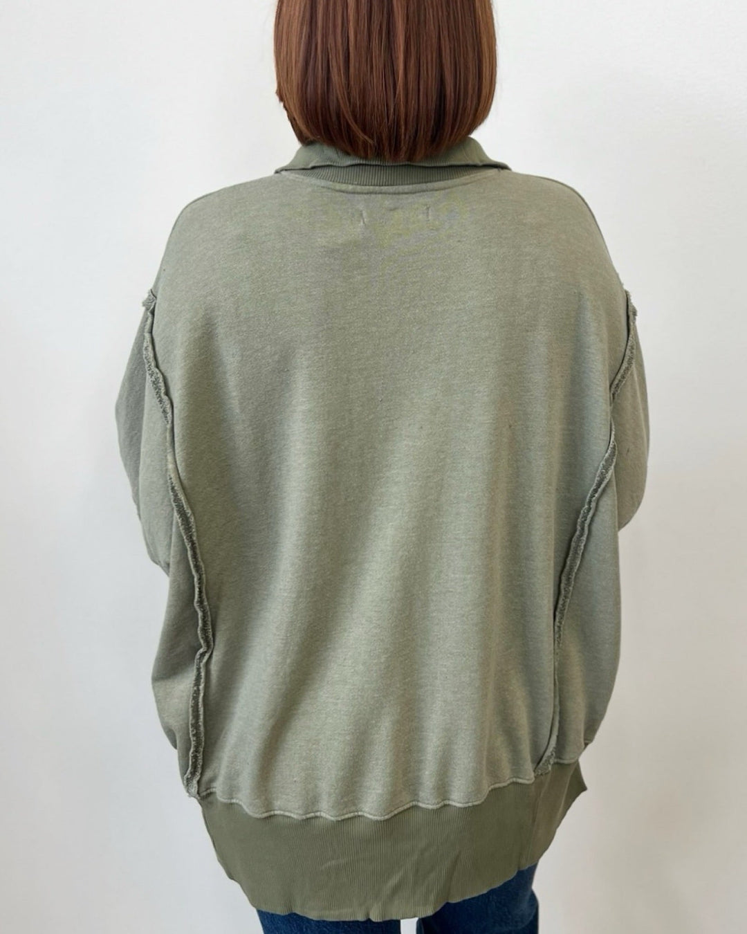 Shiloh Oversized Henley Pulloverpullover