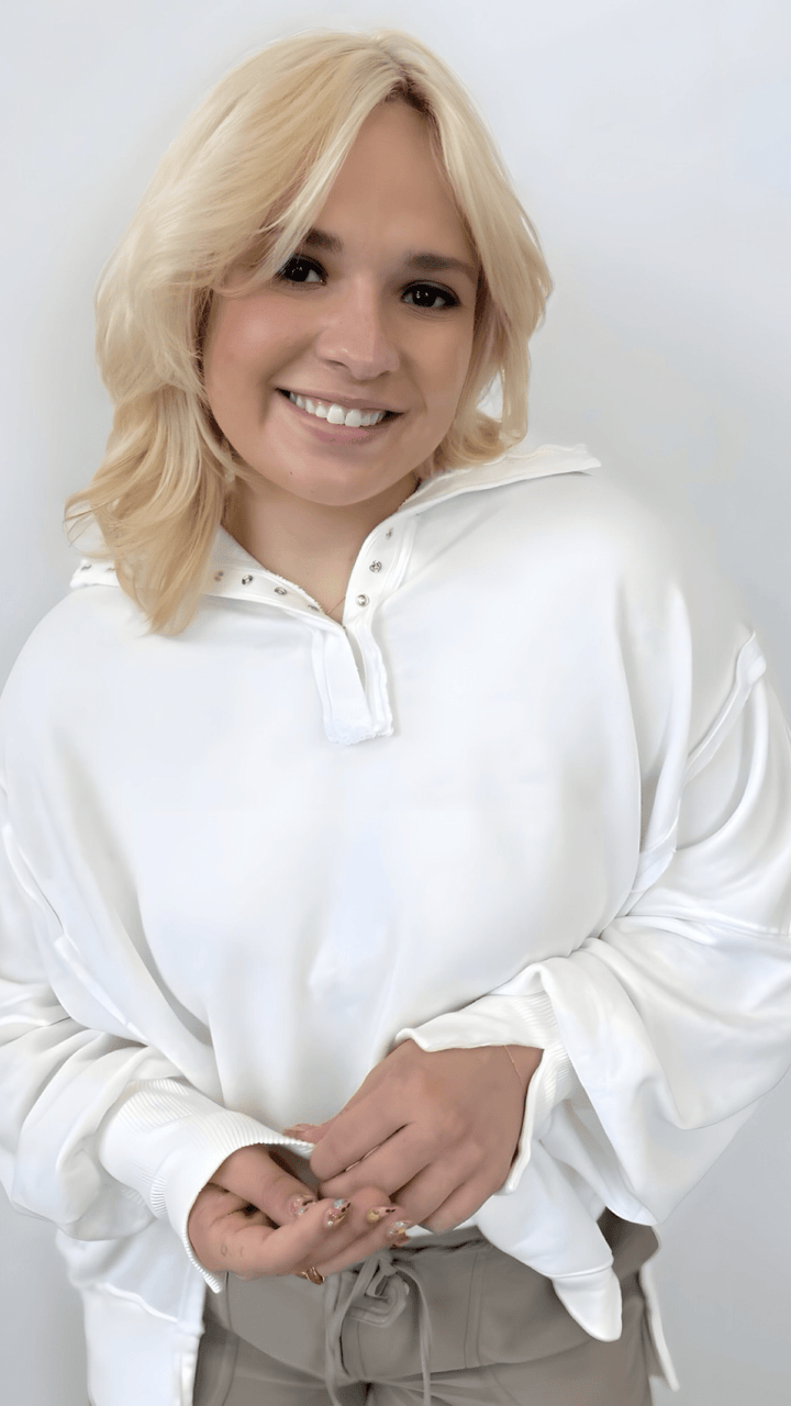 Shiloh Oversized Henley Pulloverpullover